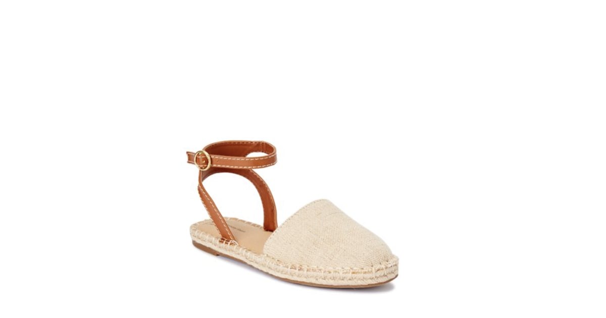 Time and Tru Ankle Strap Espadrille Flats | Cheap Flats For Women ...