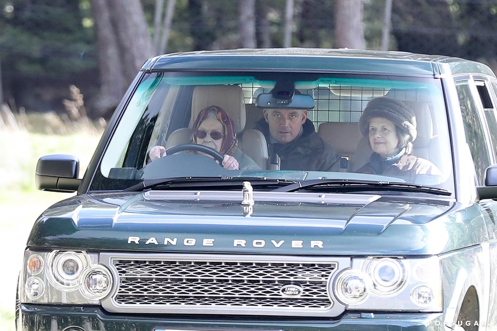 Queen Elizabeth II Feeding Her Horses in Scotland 2018