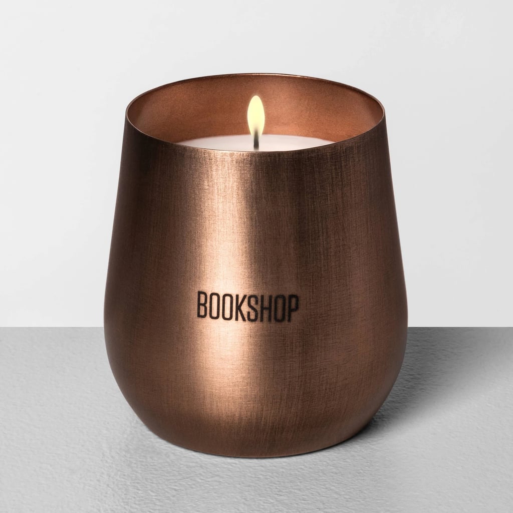 Seasonal Copper Candle in Bookshop