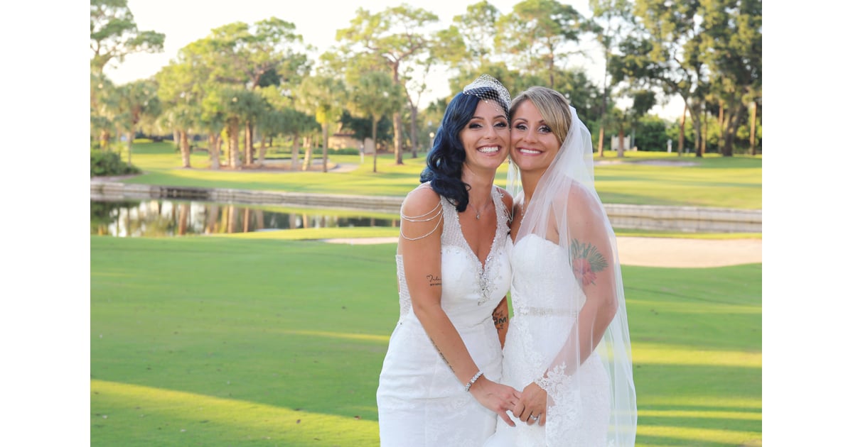 Two Brides Florida Wedding Popsugar Love And Sex Photo 48