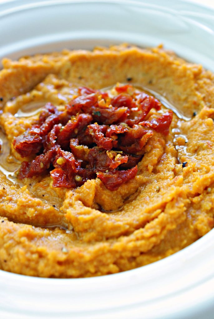 Sun-Dried Tomato Basil Hummus