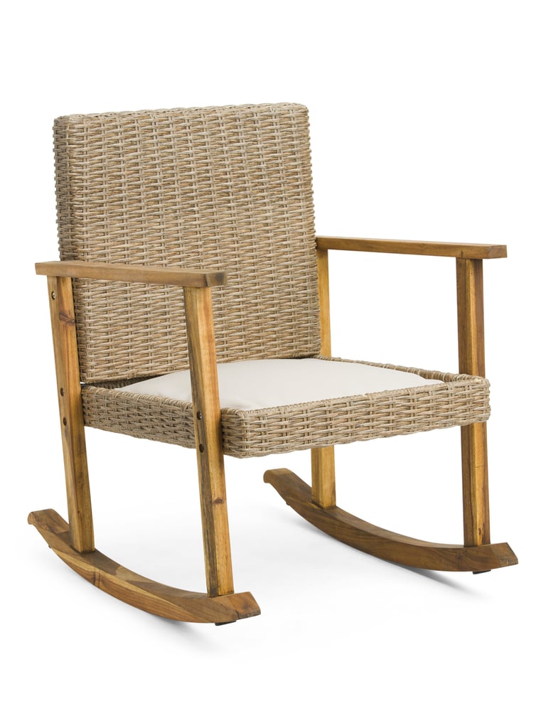 Indoor Outdoor Wicker Rocking Chair