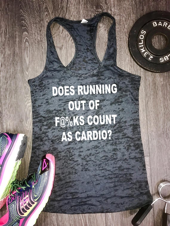 Running Out of F*cks Workout Tank