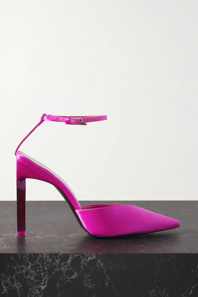 The Attico Perine Satin Pumps ($890)