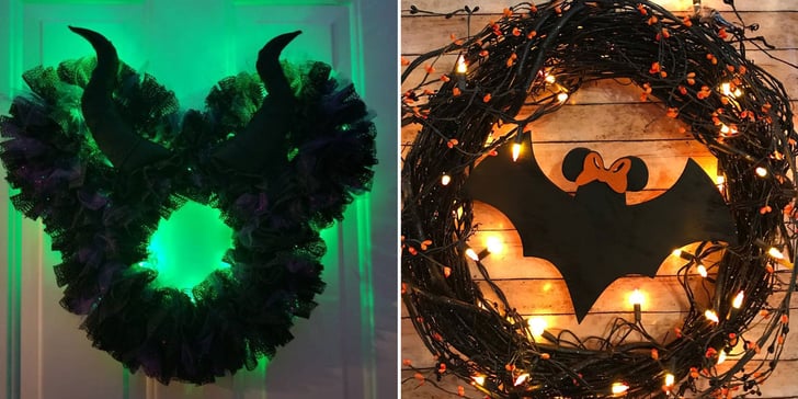 Disney Halloween Wreaths That Are Both Spooky and Cute POPSUGAR Home