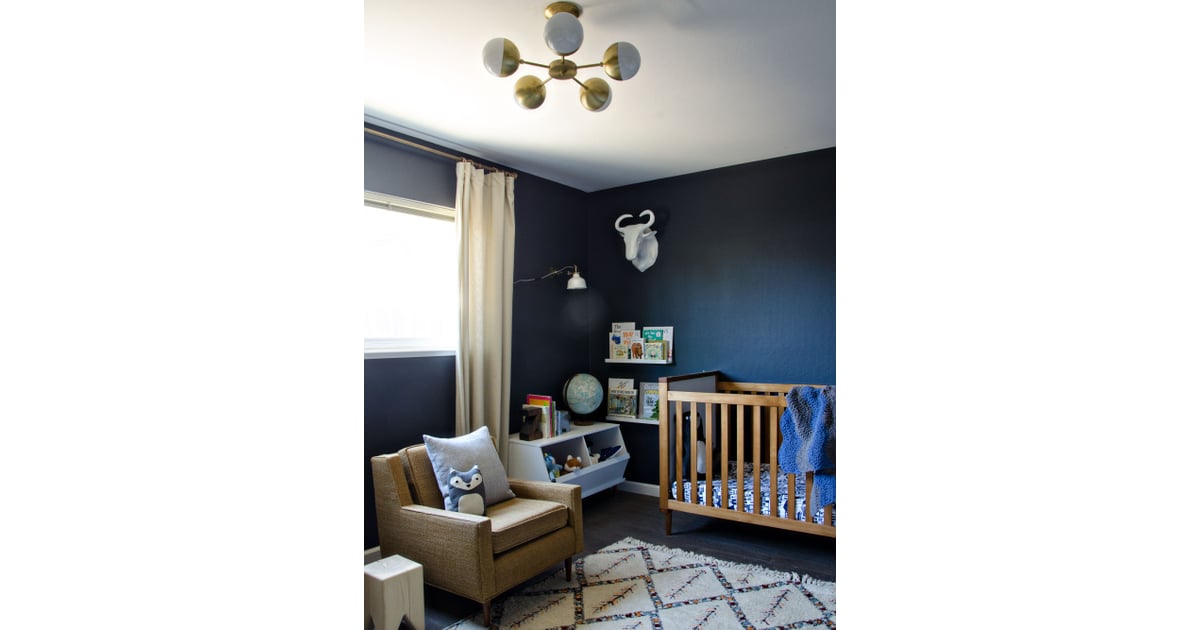 Dark Nurseries Best Decorating Trends of 2016 POPSUGAR Home Photo 6