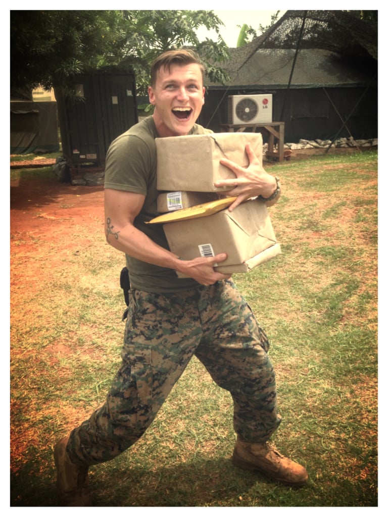 Ridiculously Happy Marine on Imgur