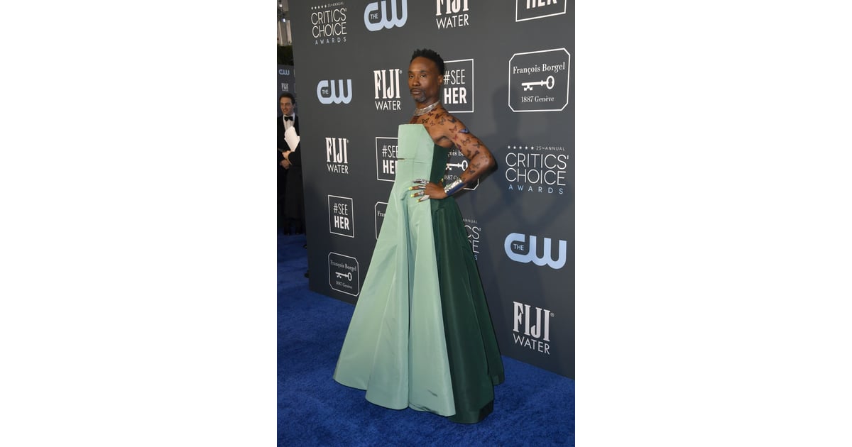 Billy Porter's Butterfly Tattoos at Critics' Choice Awards ... Fashion gumby butterfly realness, porter wrote alongside a photo of the look on.