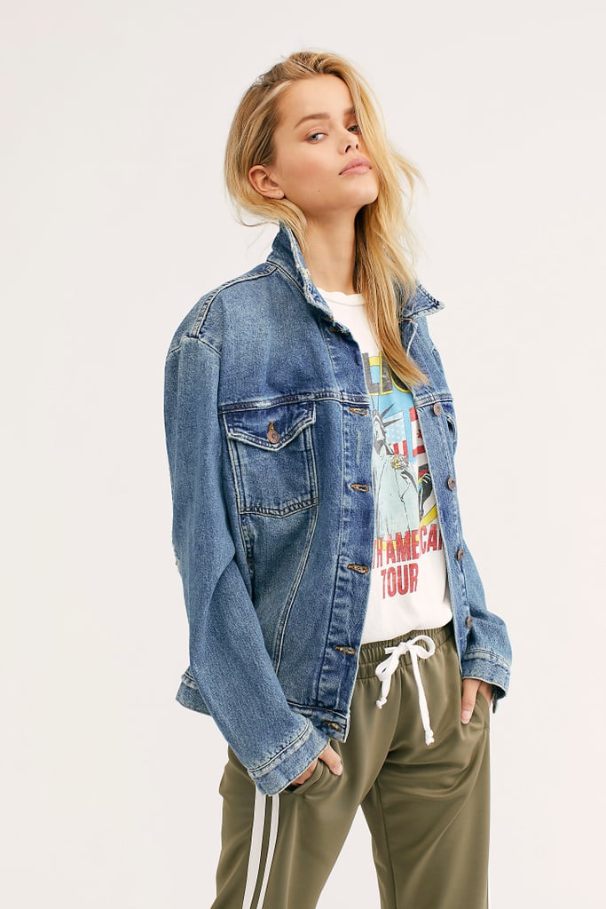 Ramona Denim Trucker Jacket | What to Pack For Holiday to Europe ...