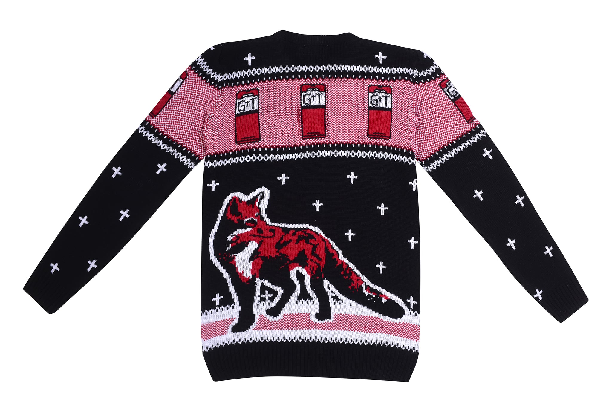 Flea Bahum Bag Holiday Sweater Back This Ugly Christmas Sweater