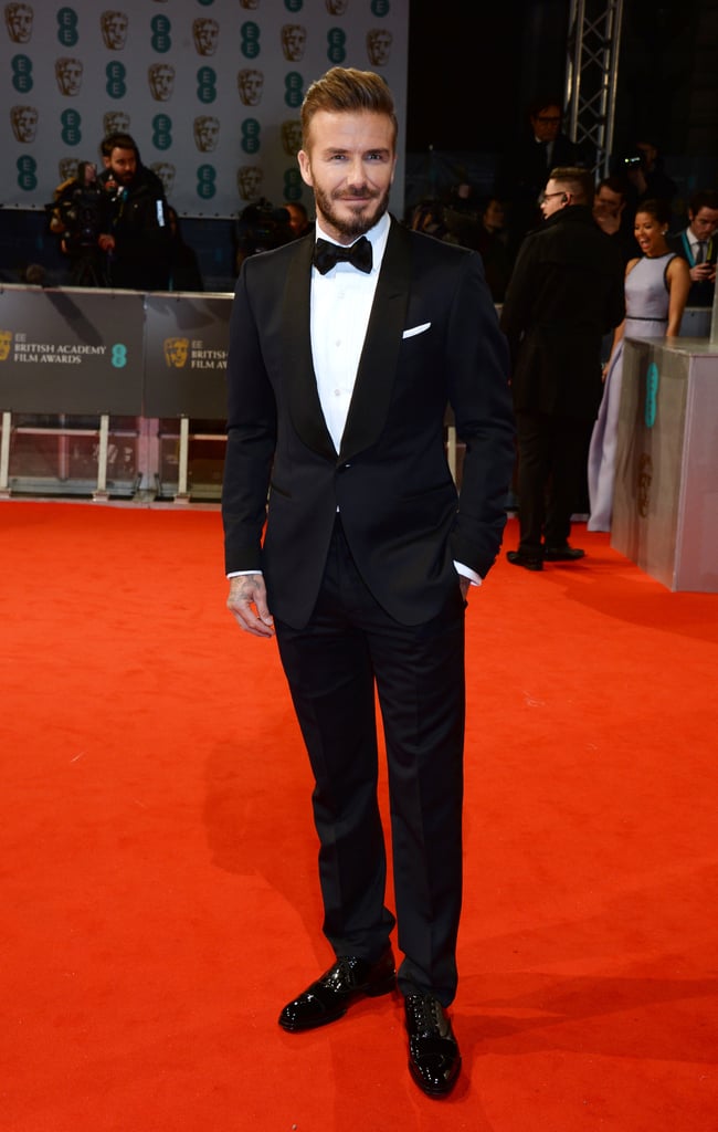 David Beckham | Celebrities at the BAFTA Awards 2015 | Pictures ...