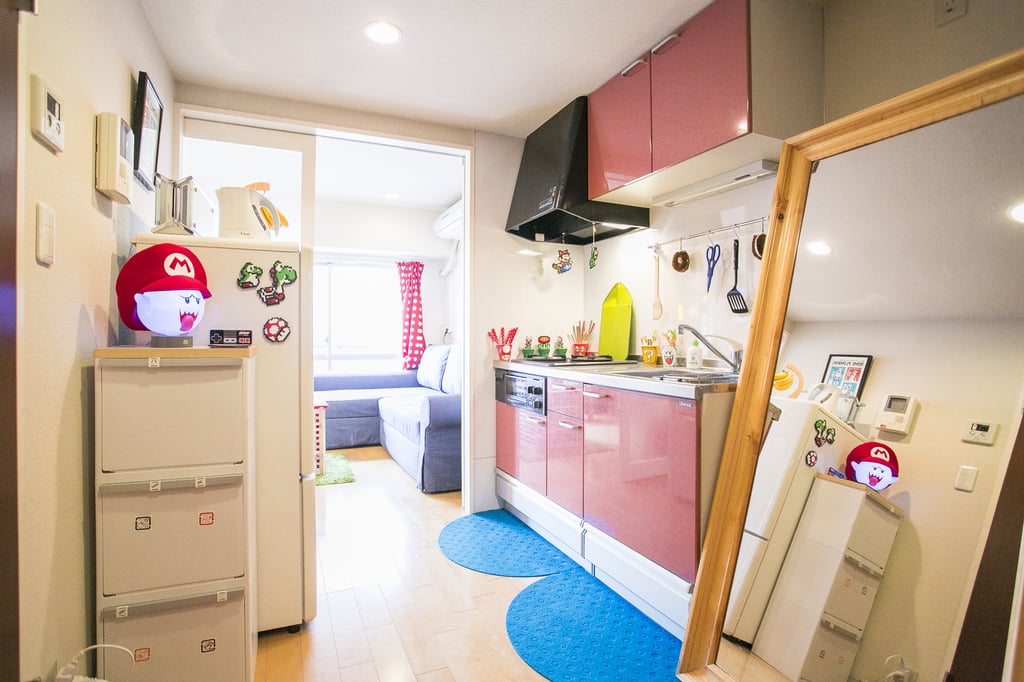 Super Mario Bros Airbnb in Tokyo