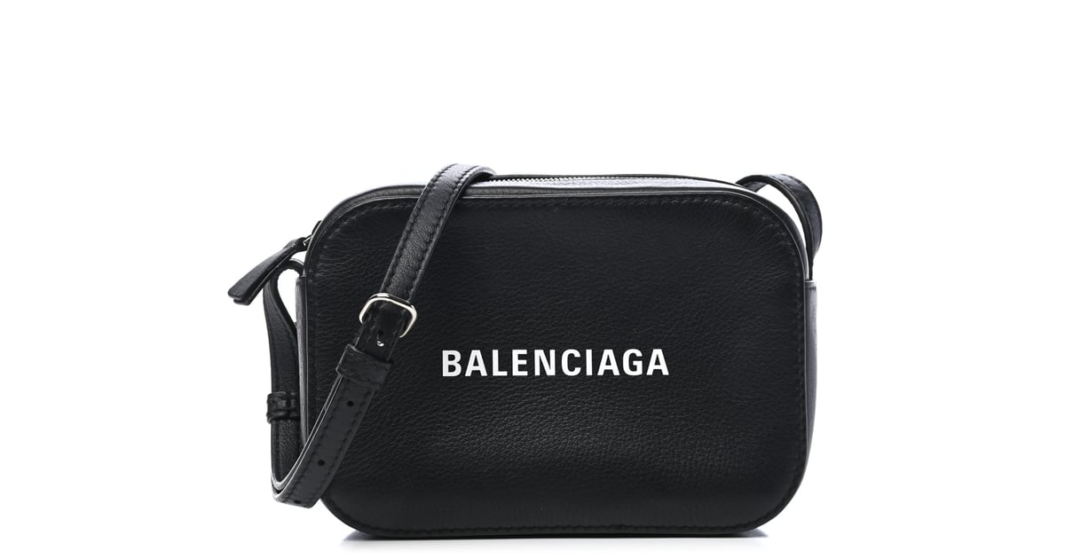 Balenciaga Calfskin Logo XS Everyday Camera Bag | The Best Designer ...