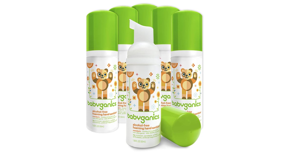 Babyganics AlcoholFree Foaming Hand Sanitizer Hand Sanitizers That