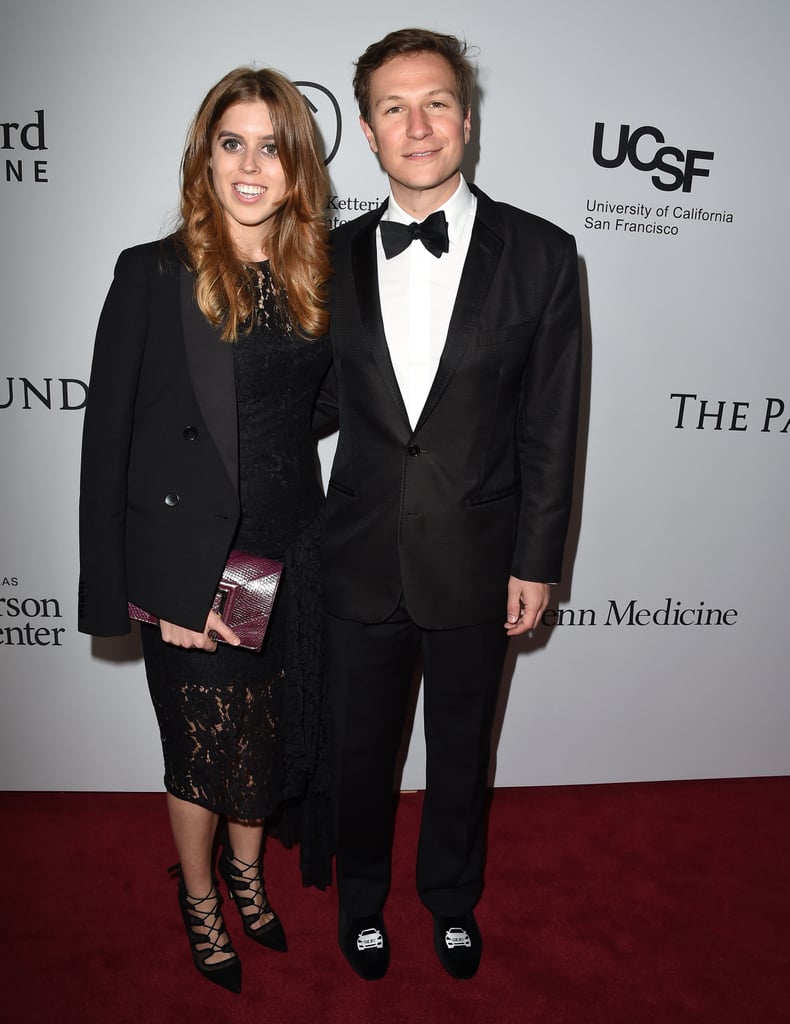 Beatrice and Dave stepped out in LA for a gala at the Institute for Cancer Immunotherapy.