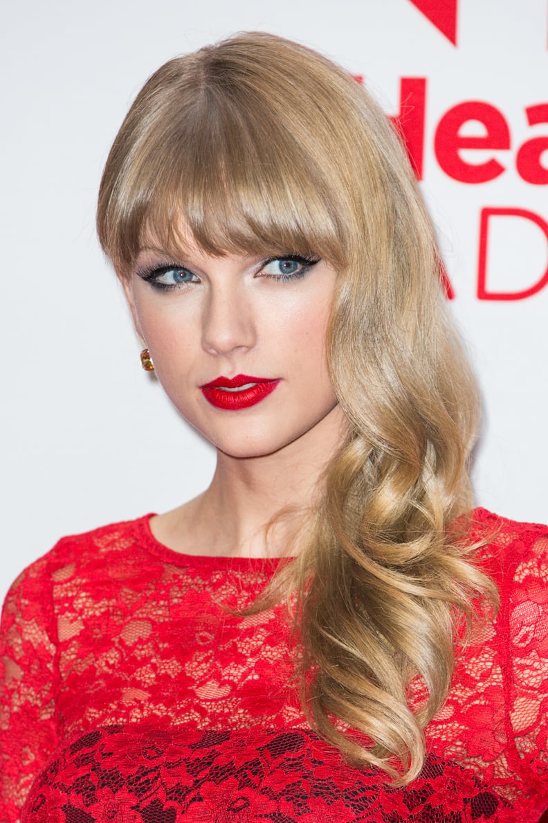 Taylor Swift's Blond Curls in 2012