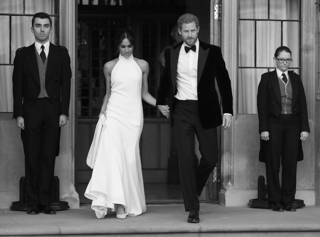 Prince Harry and Meghan Markle Black and White Photos