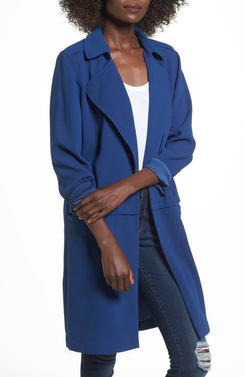 Leith Soft Open Trench Coat