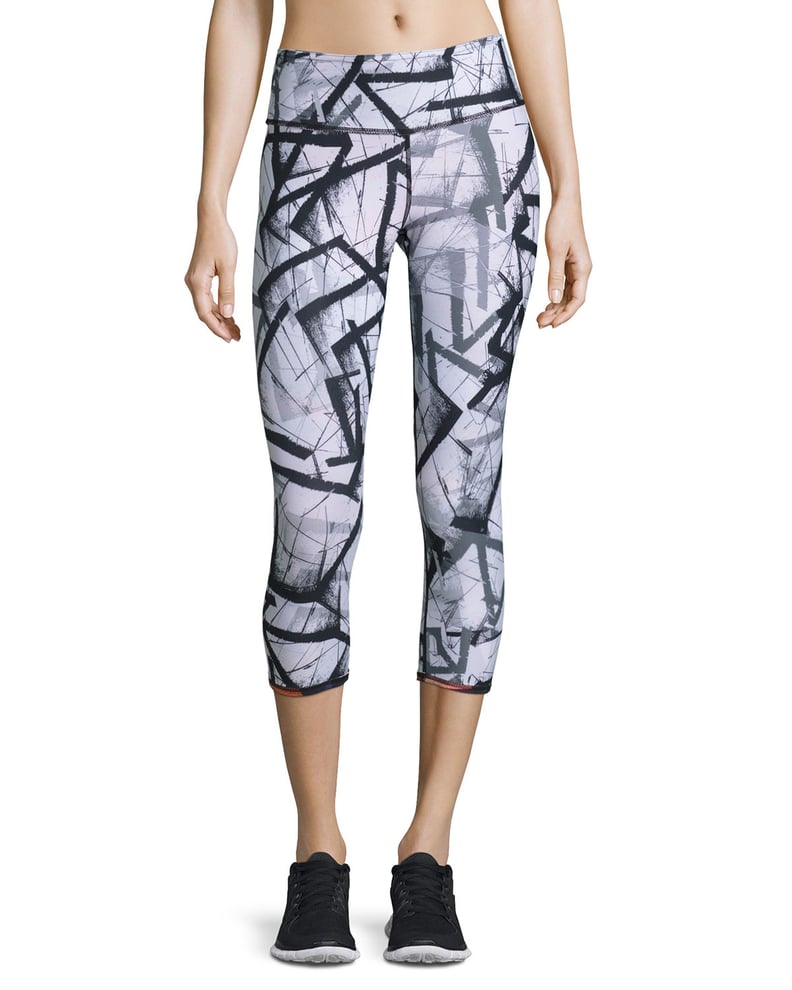 Vimmia Reversible Print Performance Capri Pants, Nebula