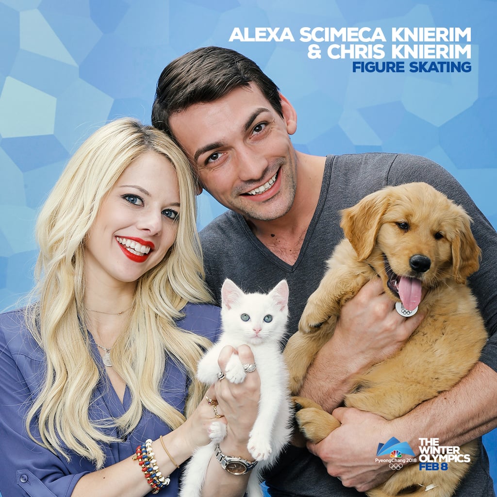 Alexa Scimeca Knierim & Chris Knierim | Winter Olympians With Puppies
