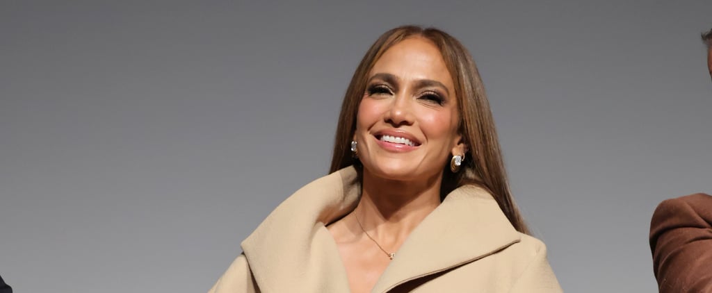 Jennifer Lopez's Cherry-Mocha Nails