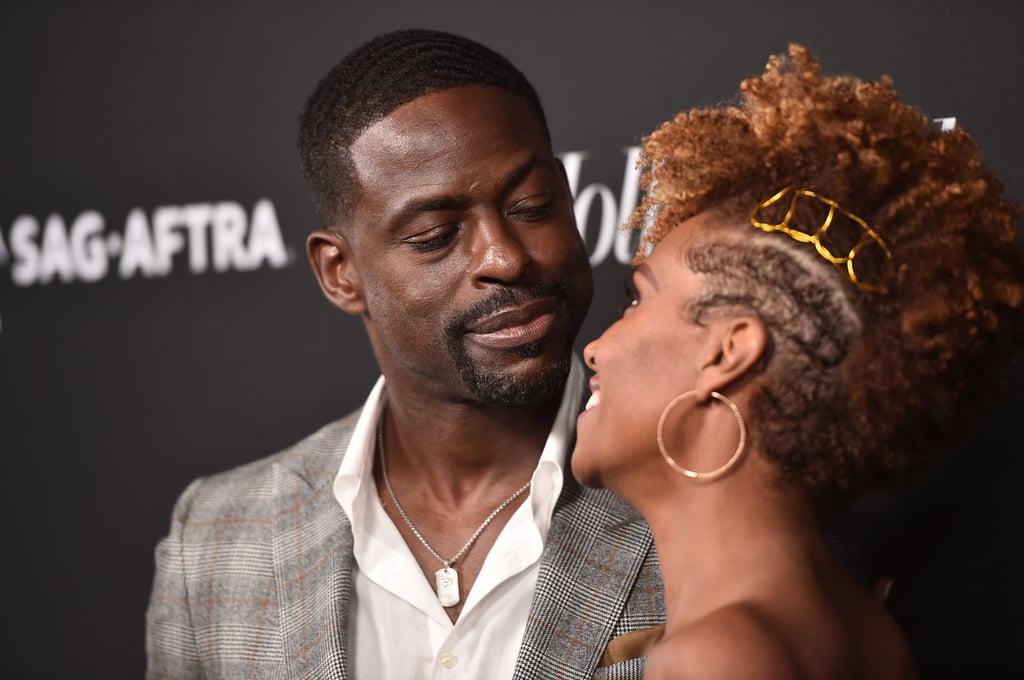 Pictured: Sterling K. Brown and Ryan Michelle Bathe