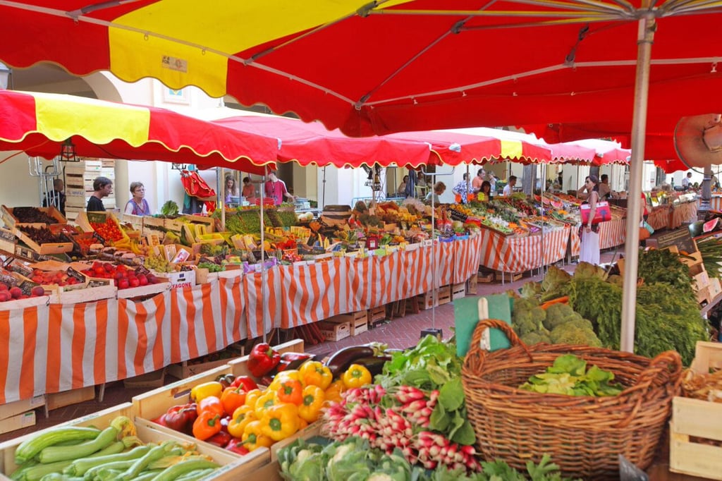 Check out the local fare at the market