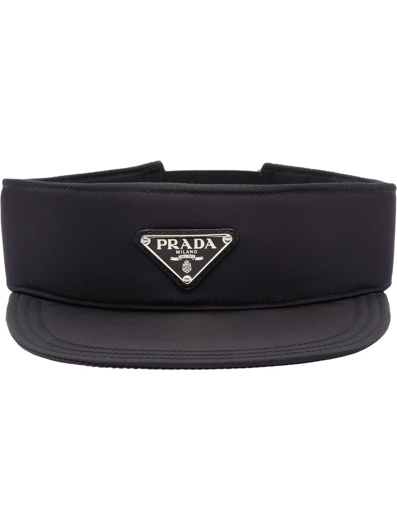 Prada Logo Plaque Visor