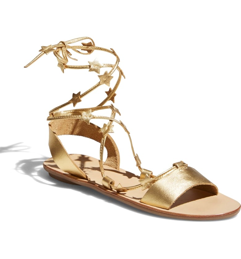 Lace-Up Sandals