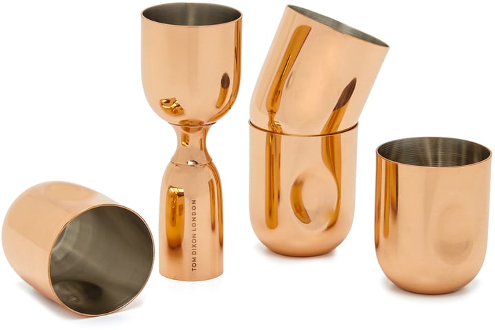 Tom Dixon Plum Shot Glasses & Measure Gift Set