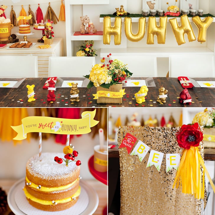 winnie the pooh themed baby shower