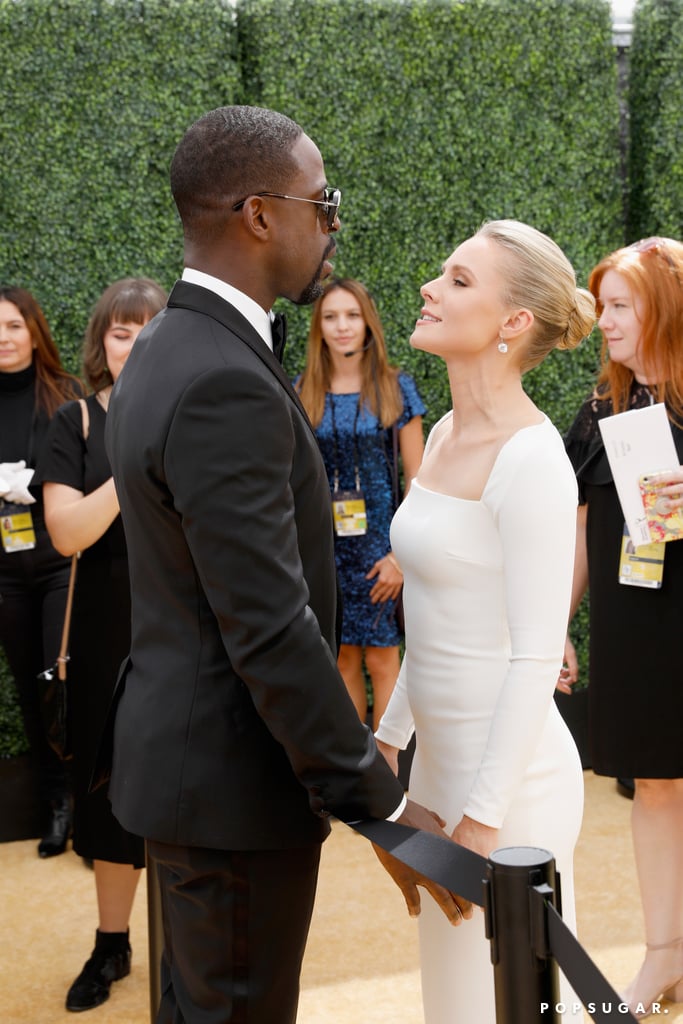 Pictured: Sterling K. Brown and Kristen Bell