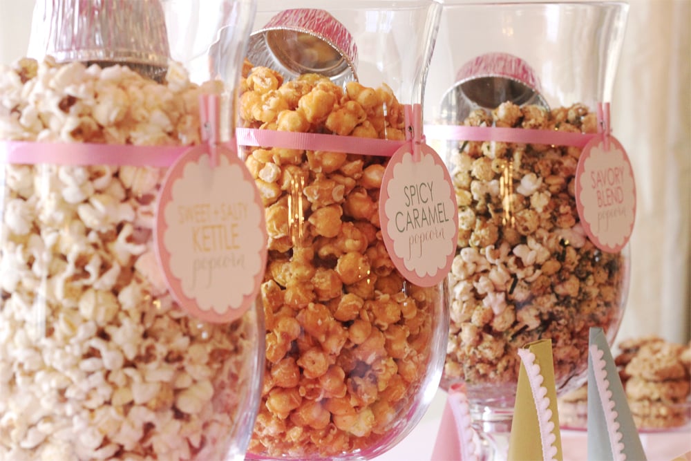 popcorn for baby shower
