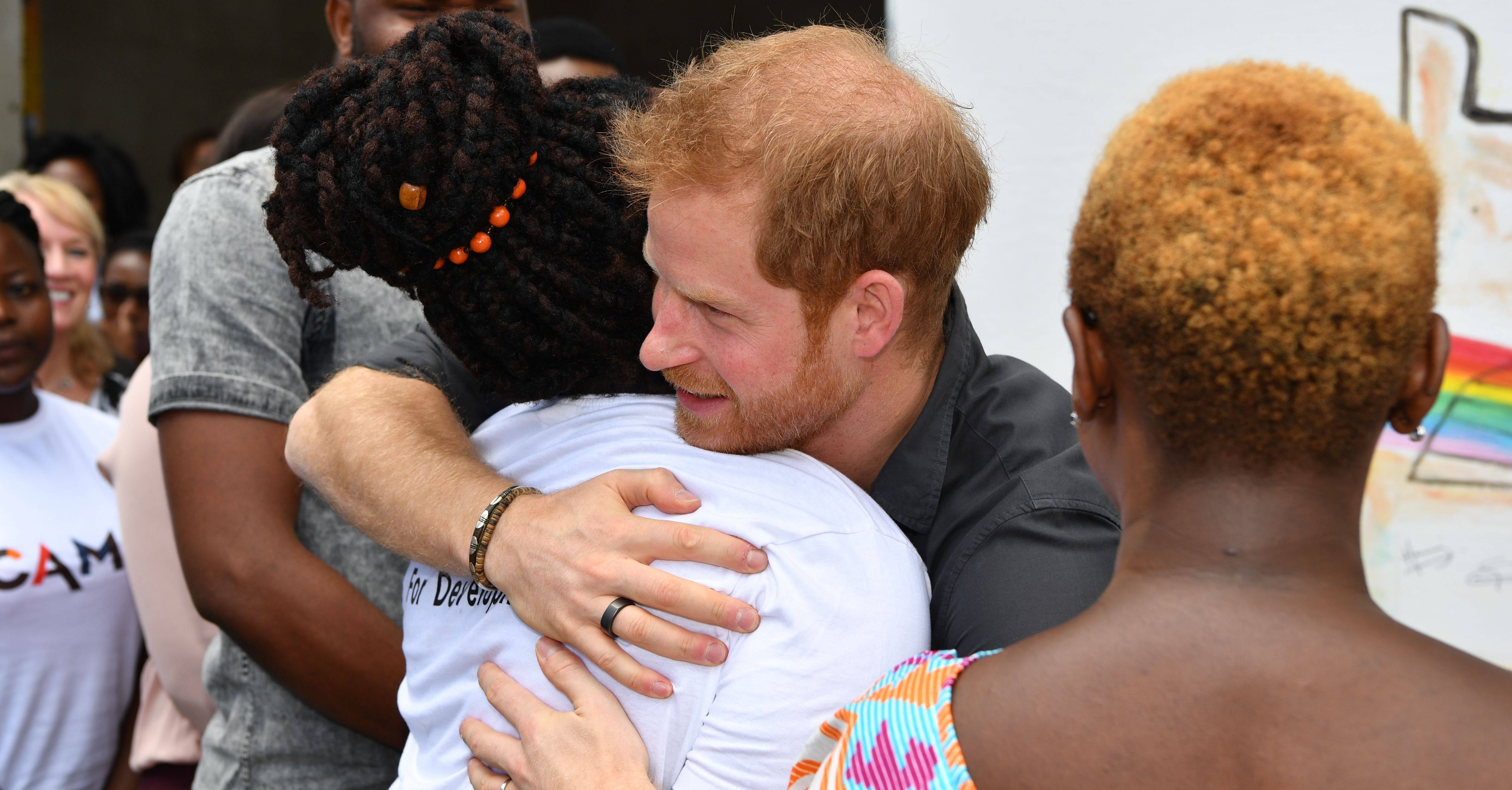 Prince Harry Visiting Zambia Pictures November 2018 POPSUGAR Celebrity