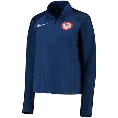 Team USA Women's Nike Navy Team USA Stadium Full-Zip Jacket