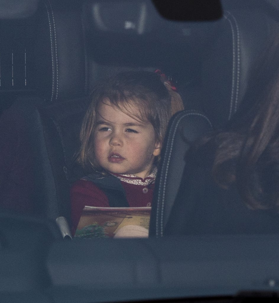 Princess Charlotte Going to Christmas Lunch December 2017