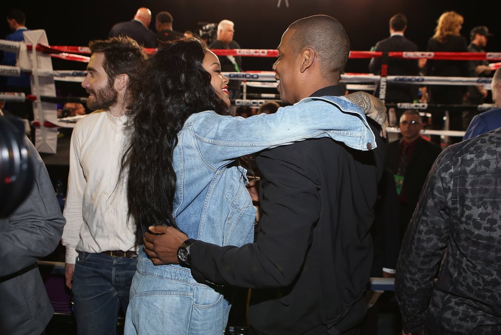 Rihanna, Jake Gyllenhaal, and Jay Z at Boxing Night | Photos