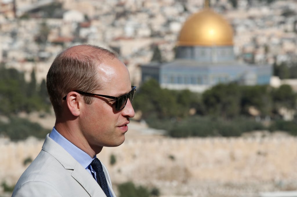 Prince William in Jerusalem June 2018