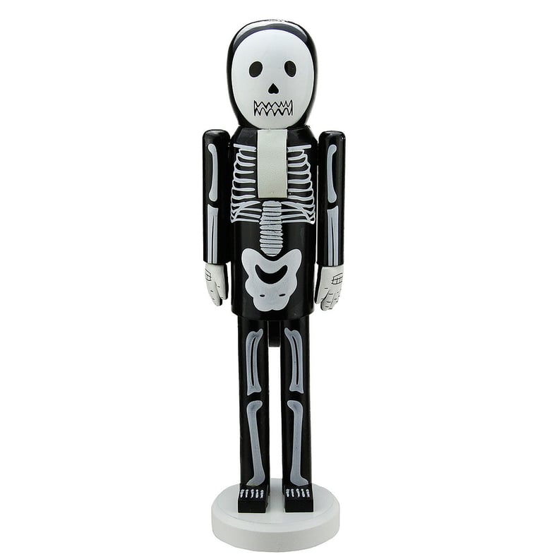 Northlight 14" Wooden Skeleton Halloween Nutcracker