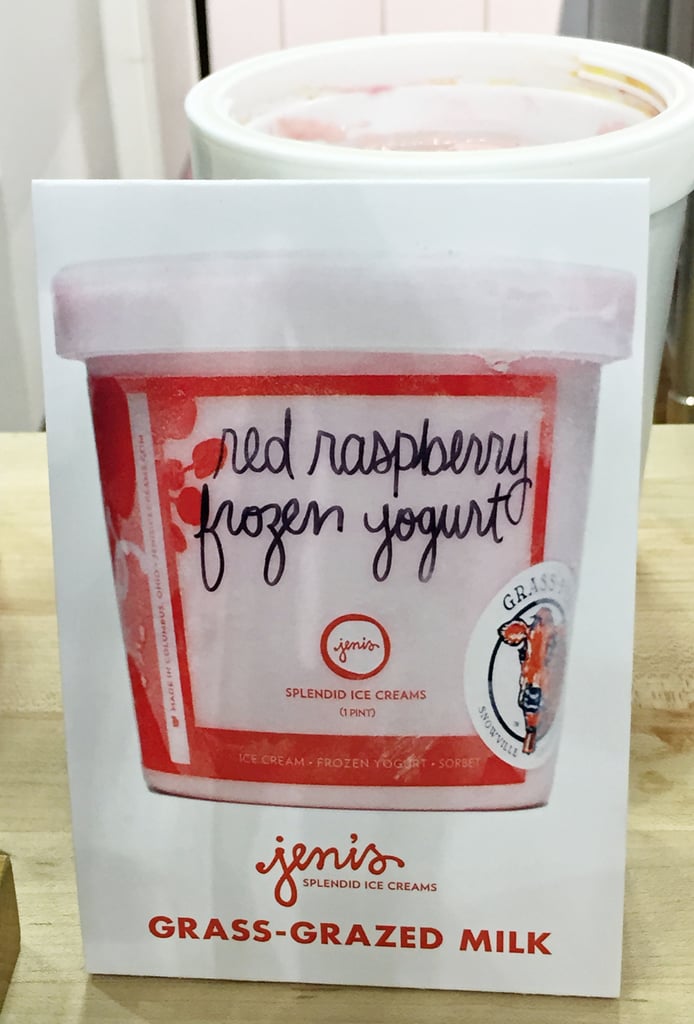 Jeni's Red Raspberry Frozen Yogurt