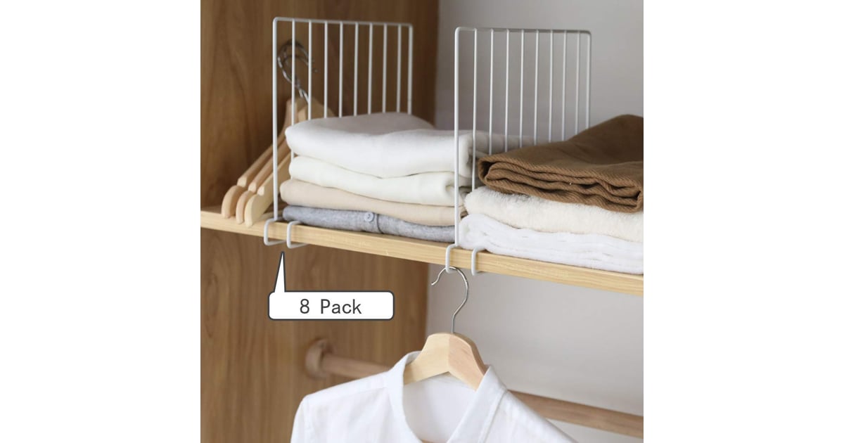 Kosiehouse Metal Wire Closet Shelf Divider Best