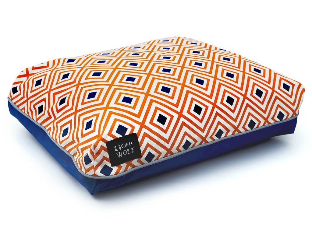 Lion + Wolf Rhombus Dog Bed