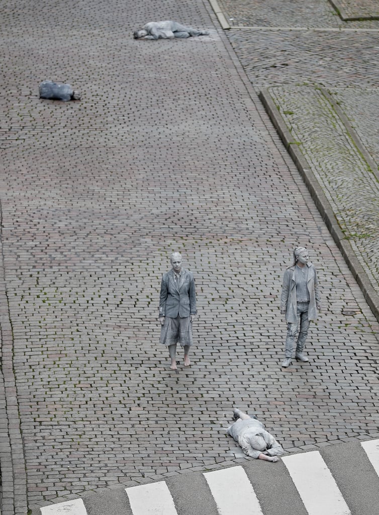 Zombie Protest Before Hamburg G20 Summit