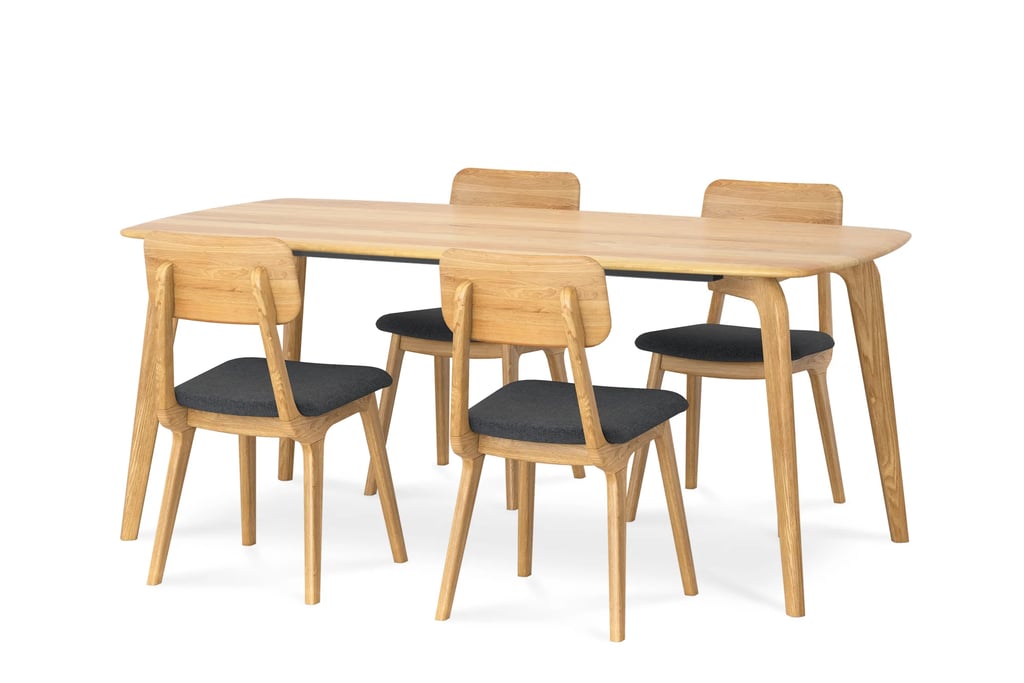 Castlery Vincent Dining Table with 4 Chairs