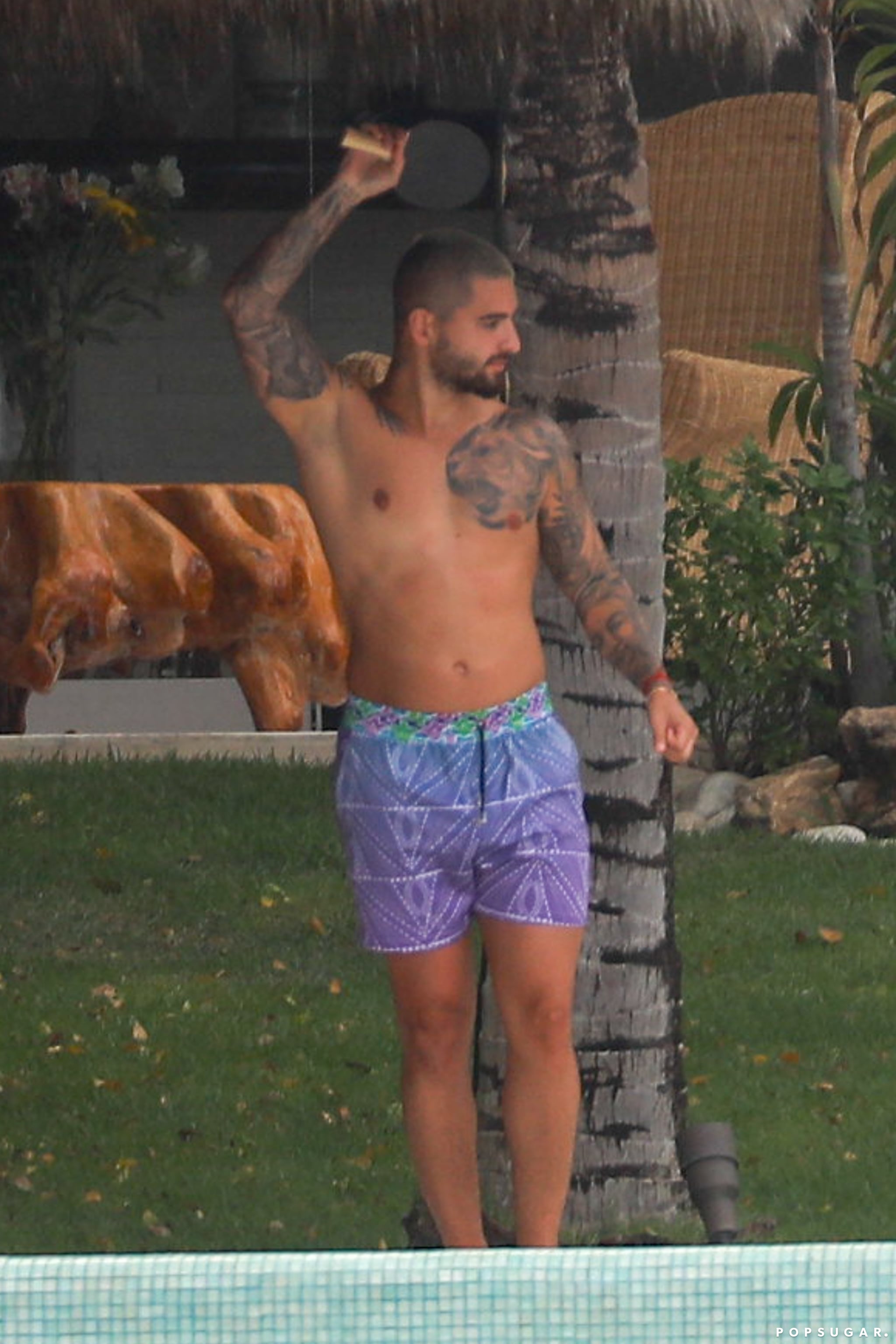 Sexy Maluma Shirtless Pictures Popsugar Celebrity Uk