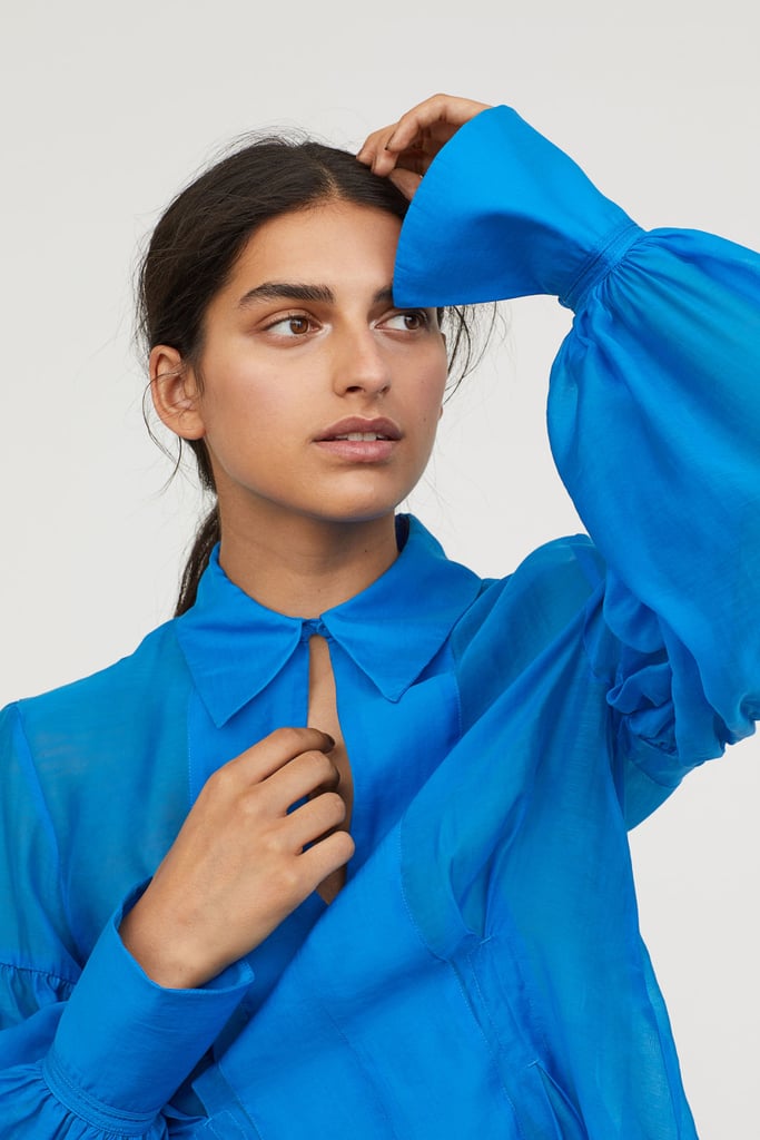 H&M Balloon-Sleeved Blouse