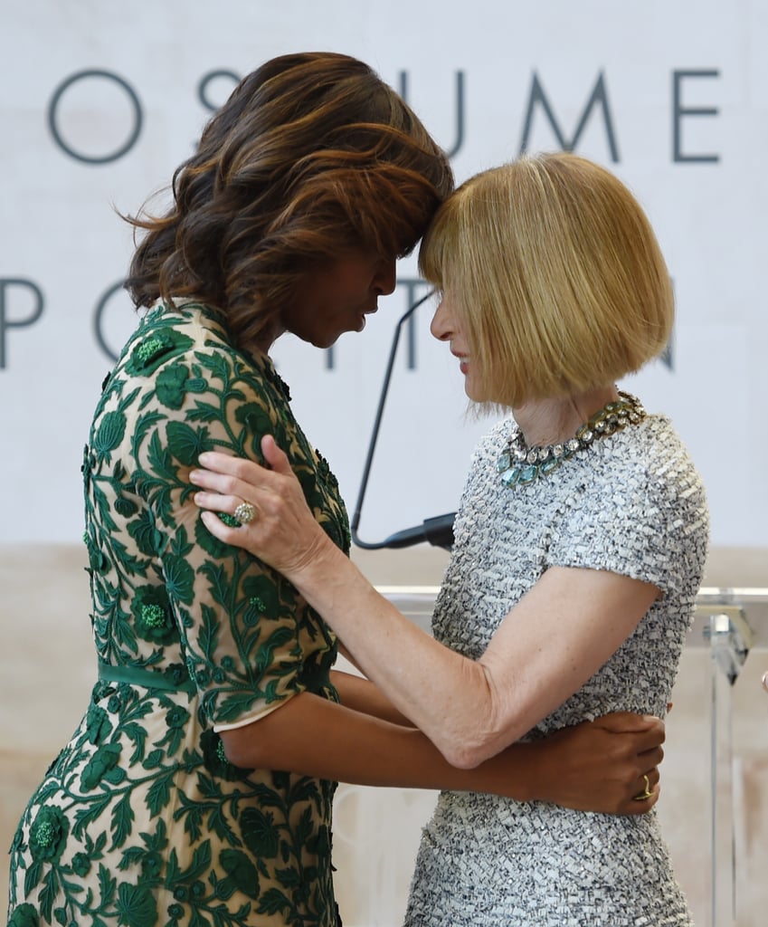 Michelle Obama at the Anna Wintour Costume Center Opening