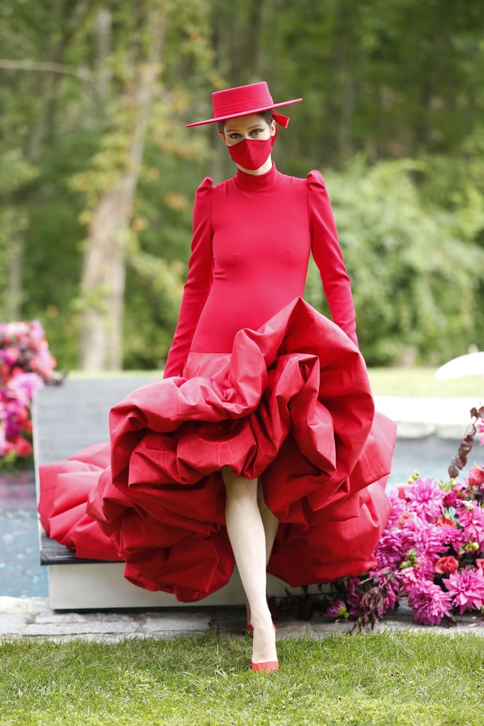 Christian Siriano's Spring 2021 Runway Show Was at His House