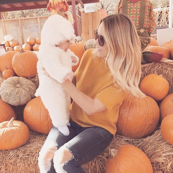 Lauren Conrad and Son Liam at Pumpkin Patch 2017