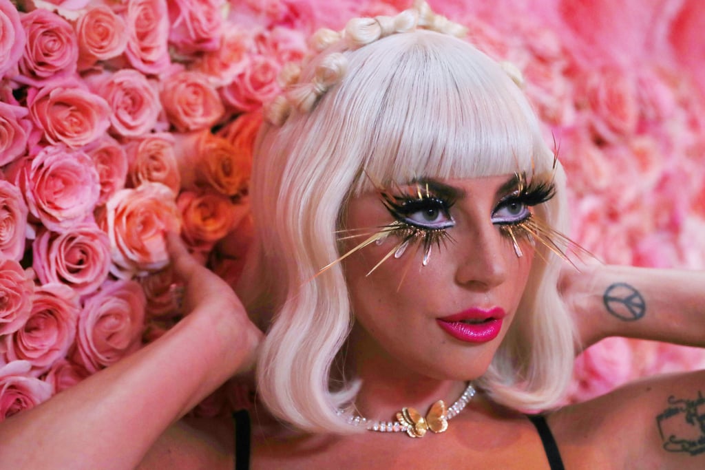 Lady Gaga Eyelashes at the Met Gala 2019
